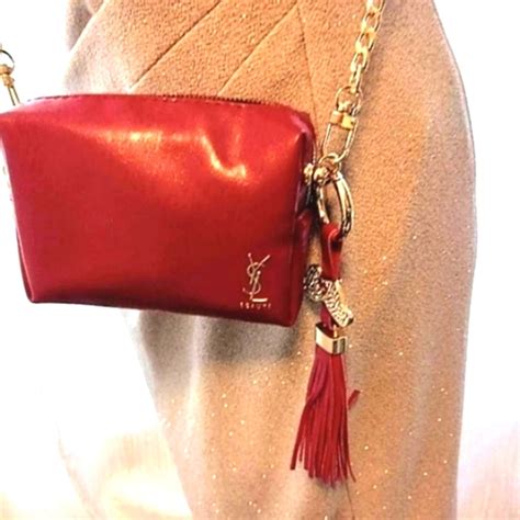 ysl red tassle bag|ysl crossbody bag with tassel.